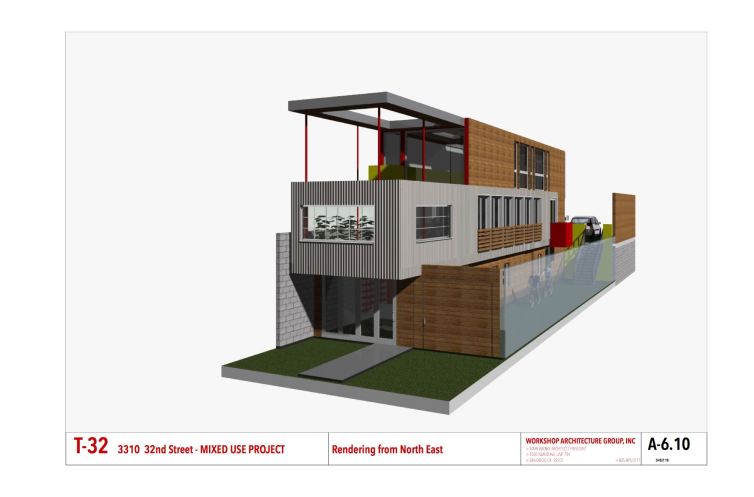 A6.10 NORTH EAST VIEW T-32 Project