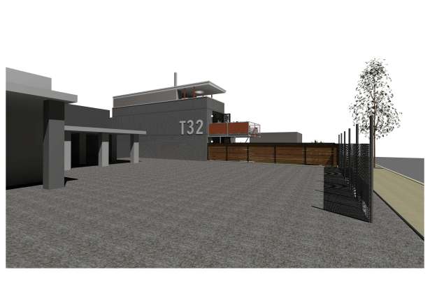 VIEW - FROM SOUTH NEIGHBOR